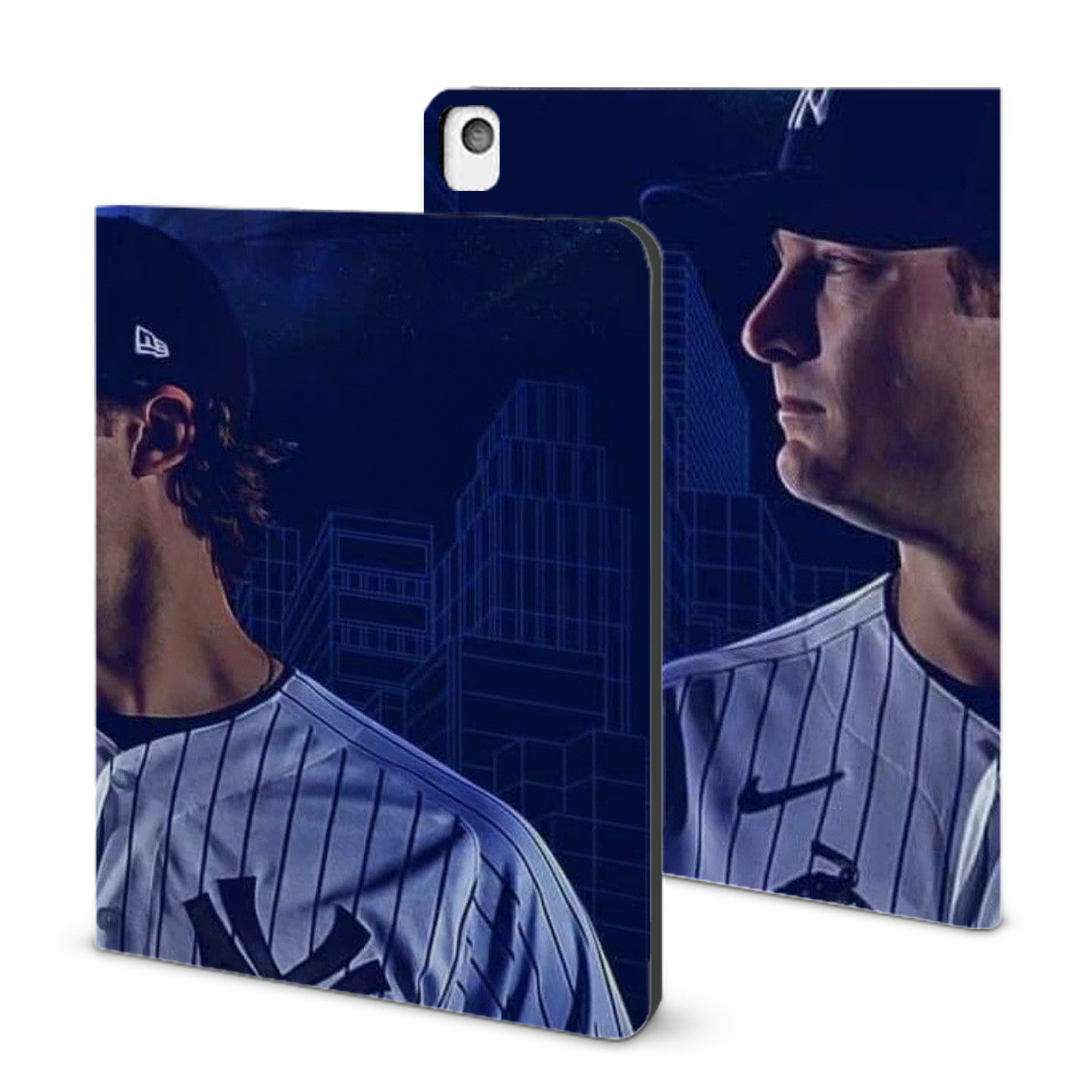 Gerrit Cole 16 IPad Book-Style Case With Pencil Slot – Slim PU & TPU Cover – Full Protection, Precise Fit, Water & Scratch Resistant